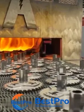 주문을 받아서 만들어진 정밀도 금속 사출 성형 자동차 부속 MIM 터보 과급 바람개비